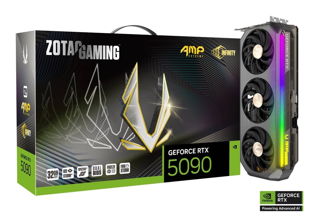 ZOTAC mengonfirmasi GeForce pertama dengan TDP 600W: RTX 5090 AMP Extreme Infinity