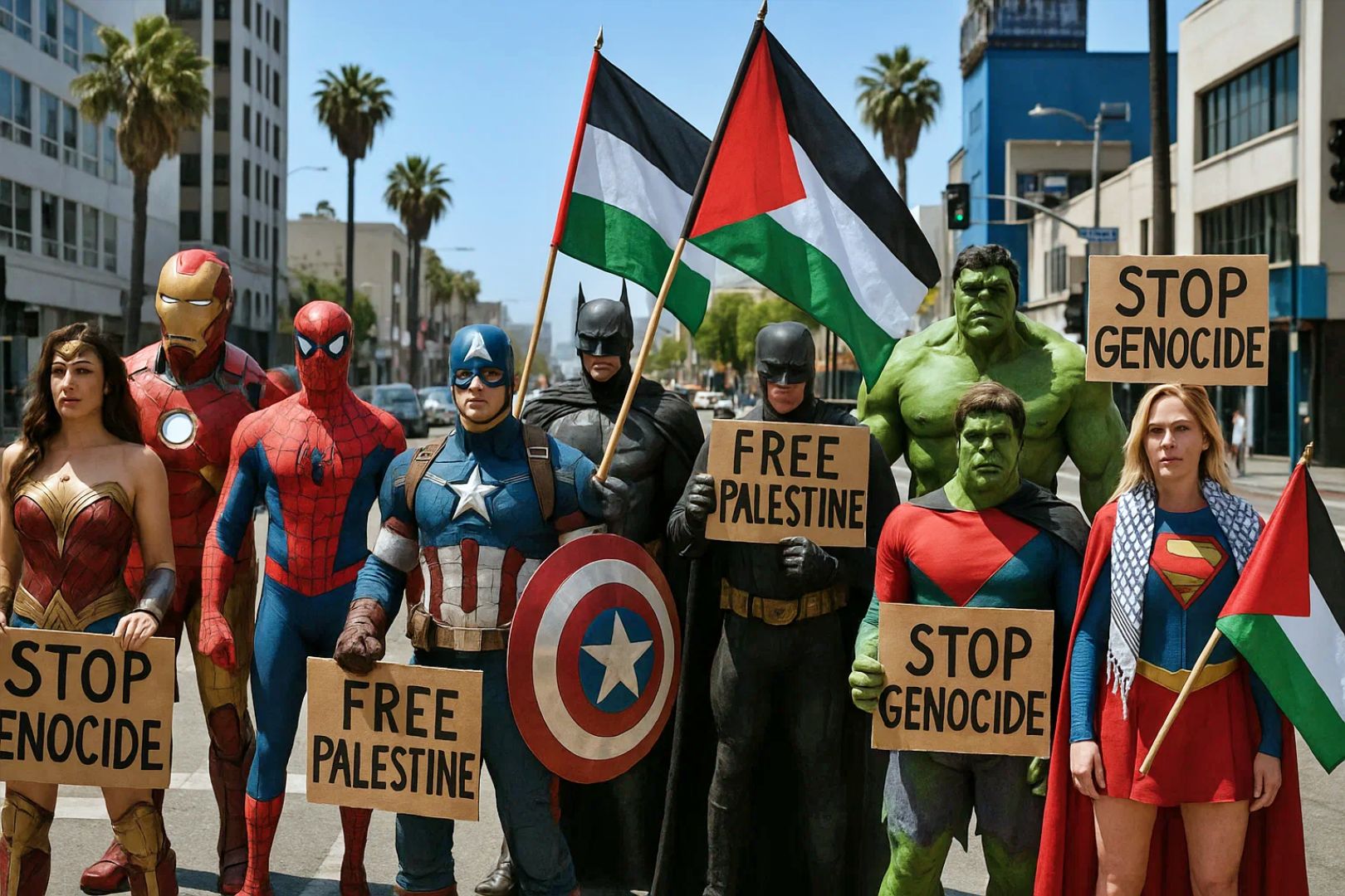 Ribuan Bintang Hollywood Boikot Israel