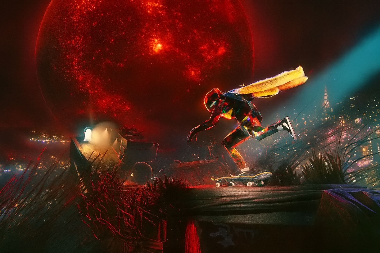 Skateboarding di Neraka, Aksi Ekstrem Jadi Karya Seni