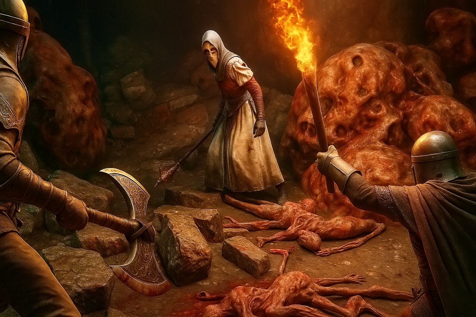 Cara Unlock Undertaker di DLC Forsaken Hollows Elden Ring Nightreign